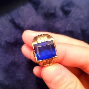 Vintage 10k Gold Mens Ring